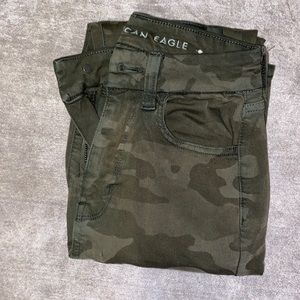 American Eagle Camo Jeans
